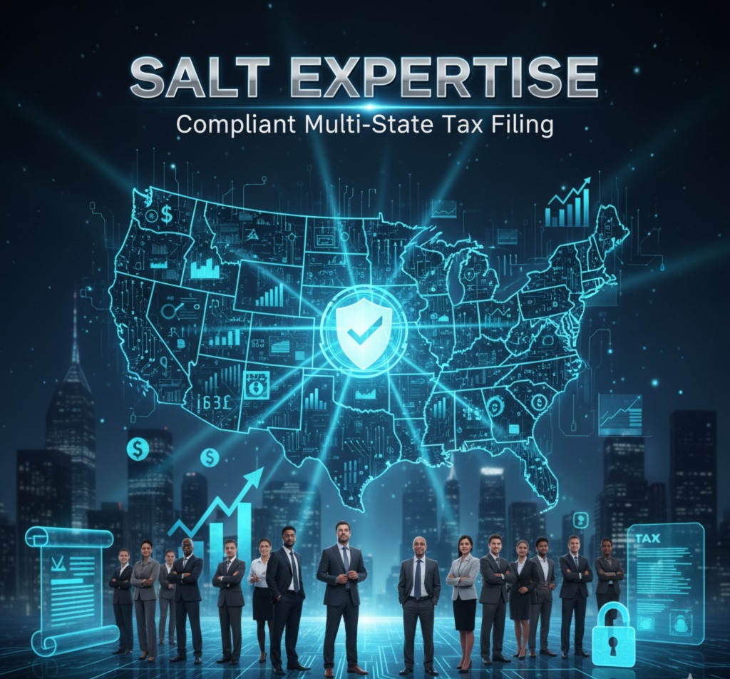 SALT Expertise: Compliant Multi-State Tax Filing (Acceler8 EOR)